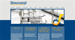 Desktop Screenshot of dimx.co.za